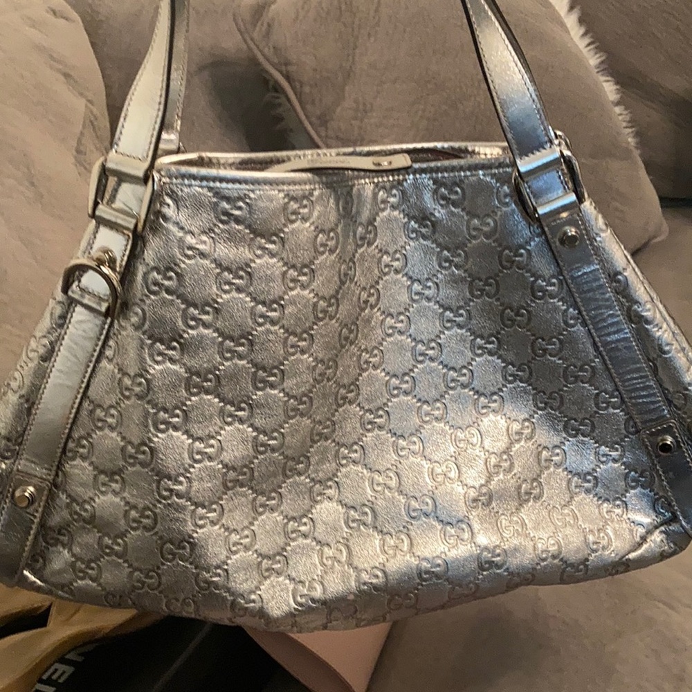 GUCCI METALLIC PURSE